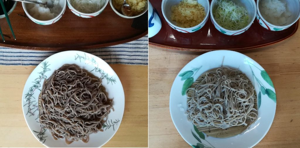 田舎蕎麦試食